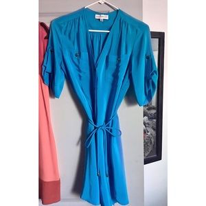 Amanda Uprichard Silk Shift Dress
