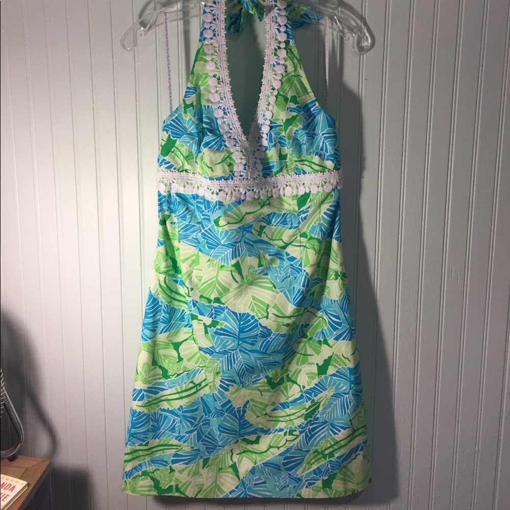 Lilly Pulitzer halter dress size 4