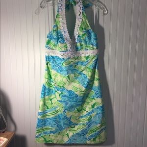 Lilly Pulitzer halter dress size 4