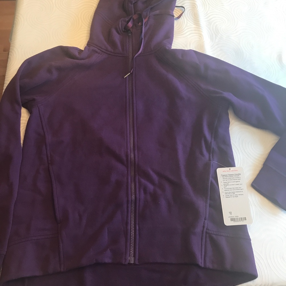 Lululemon Fleece Please Hoodie - Maroon