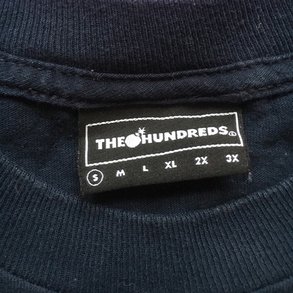 The Hundreds Small Navy Tshirt - Picture 3 of 4