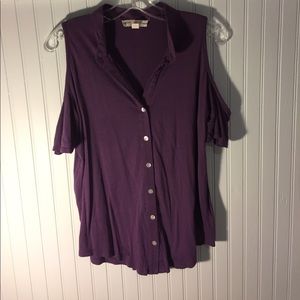 Urban outfitters off the shoulder top