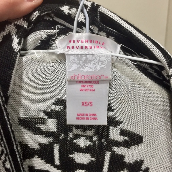 SOLD Reversible oversized cardigan - Picture 3 of 3