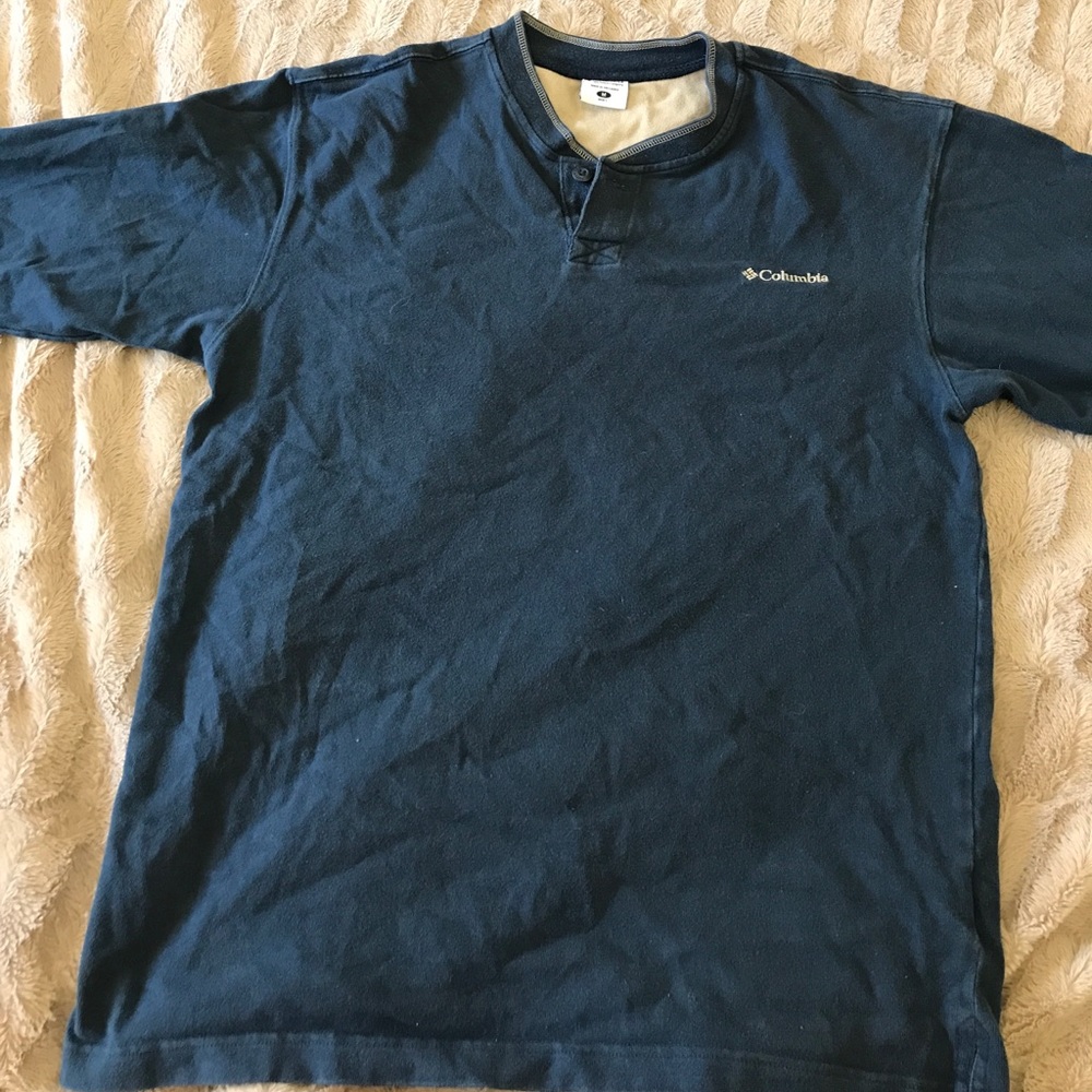 COLUMBIA BUTTON LONG SLEEVE
