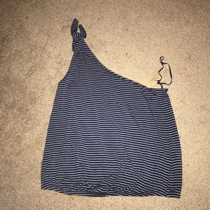 American eagle one shoulder top