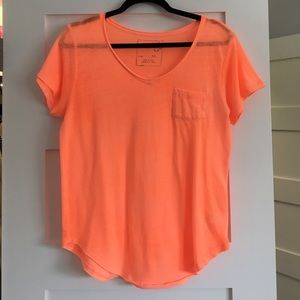 Free people coral top in size XS.
