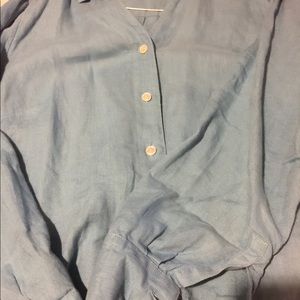 Talbots's Light blue blouse - size 14W