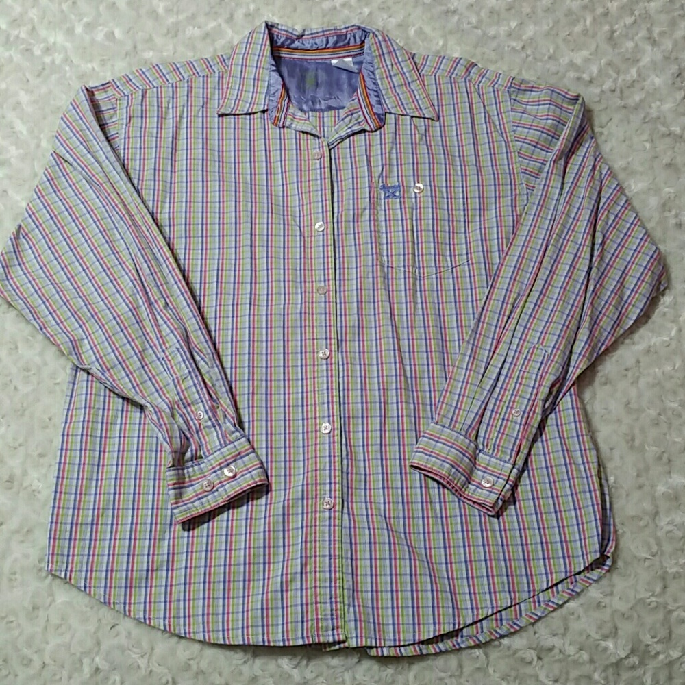 CCOSALE Wrangler Twenty X Classic Fit Button Down