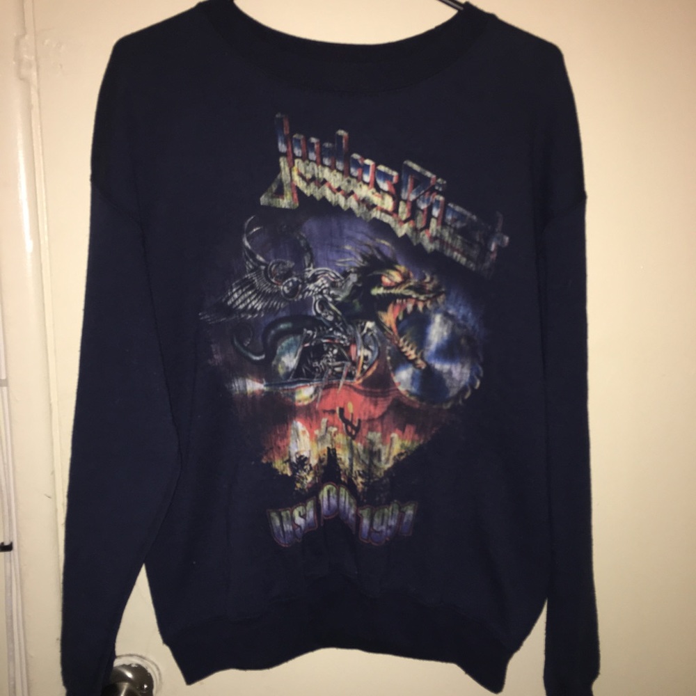 Judus Priest crew neck sweatshirt
