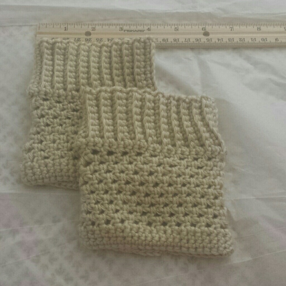 Tan Boot Cuffs