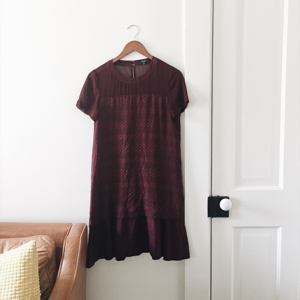 Madewell Drop Waist Dress