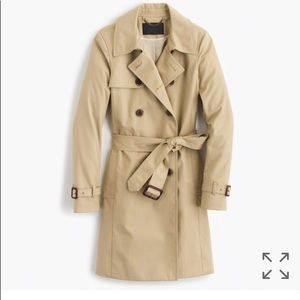 J.Crew Iconic Trench coat. Never worn. Size 12