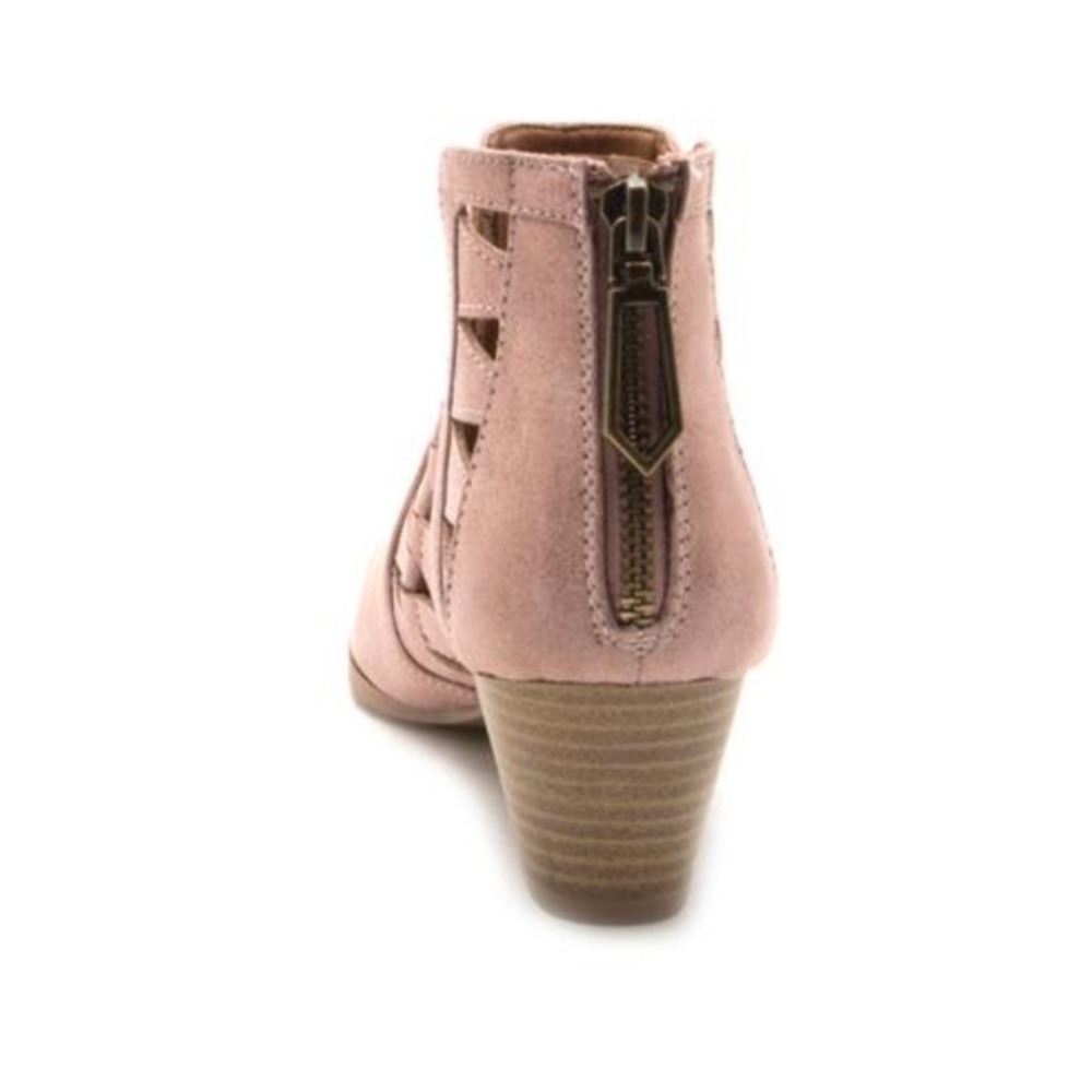 🎊🎊RELISTING🎊🎊Blush Cutout Ankle Bootie - Picture 6 of 7