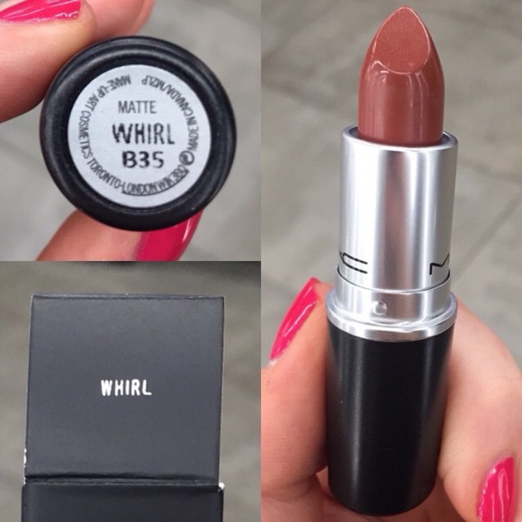mac lipstick whirl shade