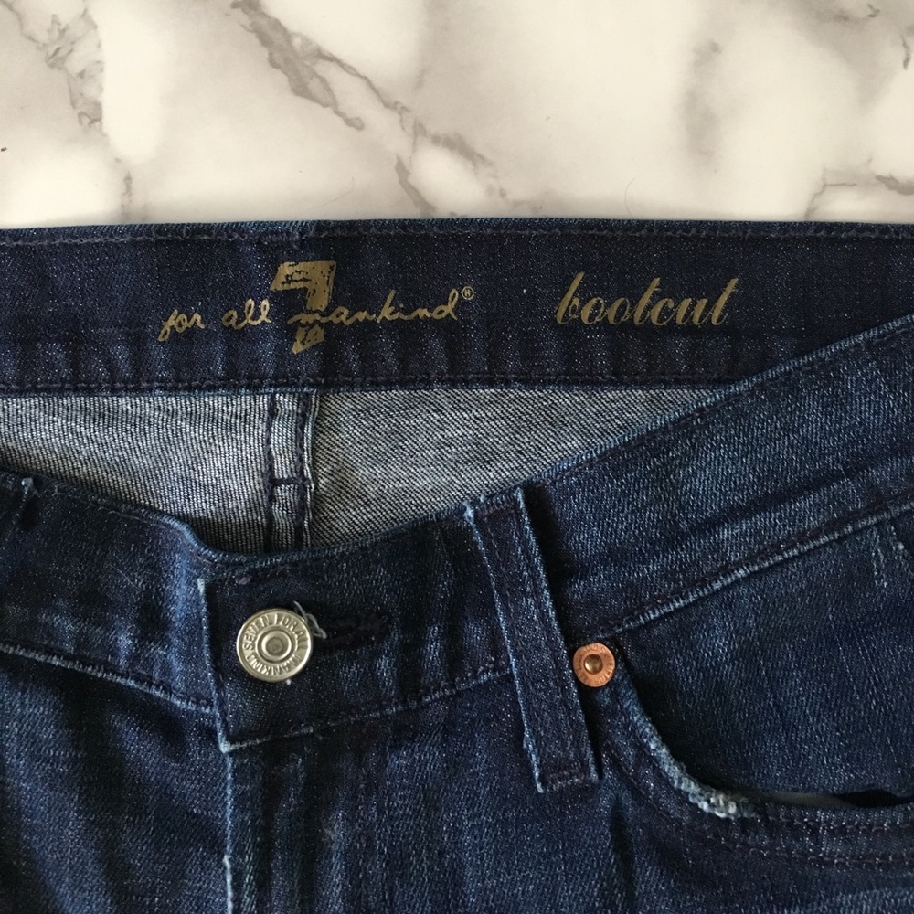 7 For all mankind boot cut Jeans