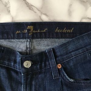 7 For all mankind boot cut Jeans