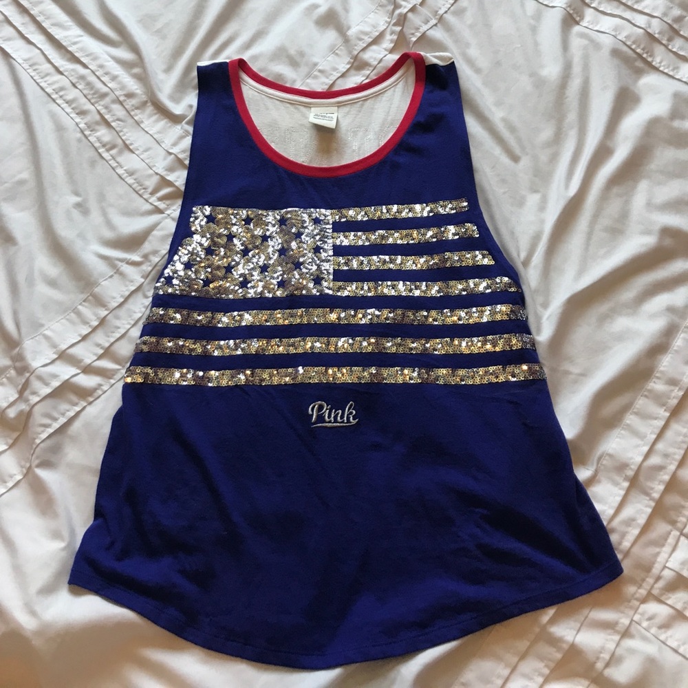 Victoria Secret / Pink 4th of July Tank Top