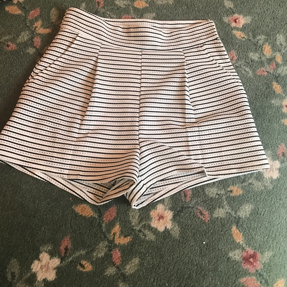 High waisted shorts