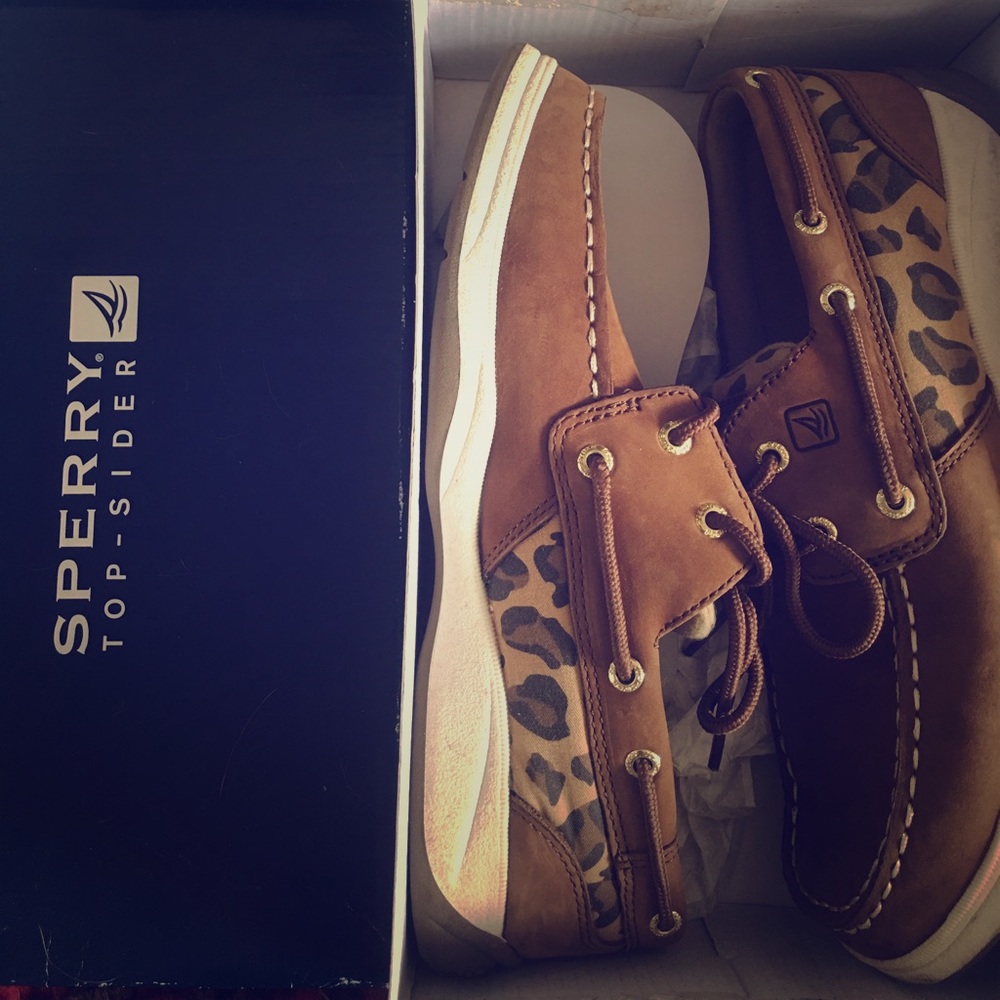 Sperrys (worn once)
