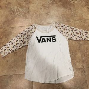 Vans Disney baseball tee