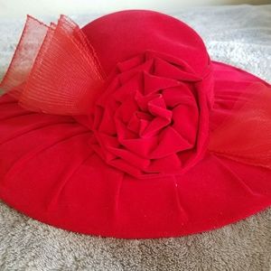 Vintage red hat