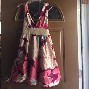 Spring/Summer mini dress floral