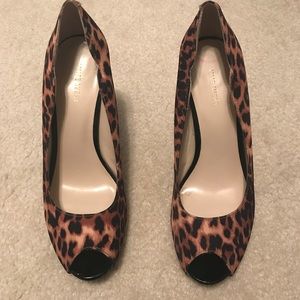Cheetah print Nine West heels