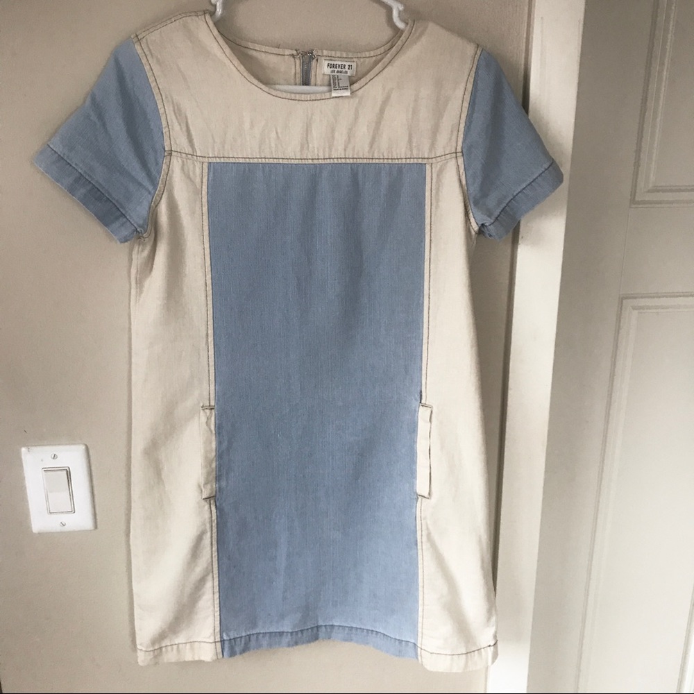 🛑SOLD OTHER PLATFORM🛑Forever 21 Denim Dress