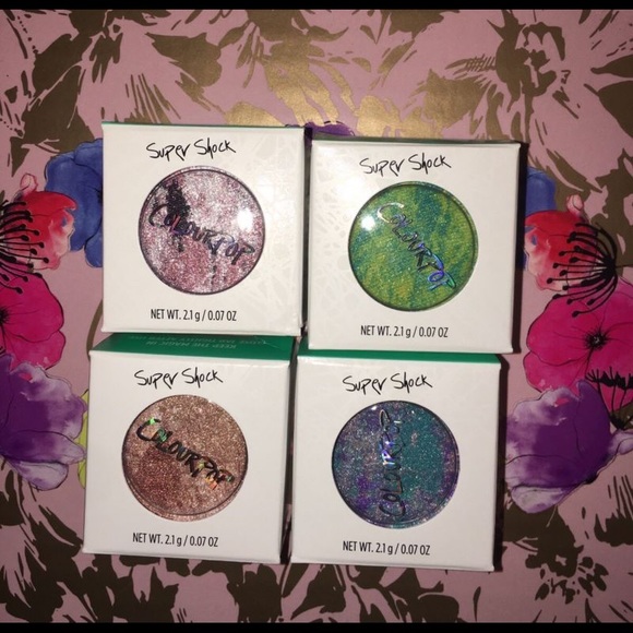 Colourpop Other - New Colourpop Tie Dye Super Shock Shadow Set Of 4