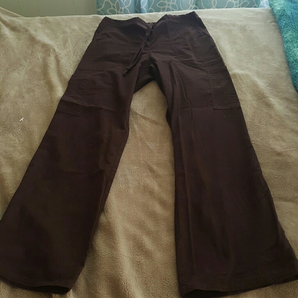 Scrub pants brown  size womens small