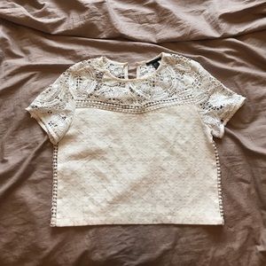 Forever 21 laced, detailed blouse