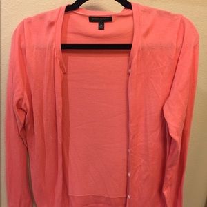 Coral cardigan