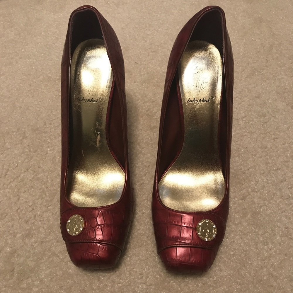 Dark Red Heels
