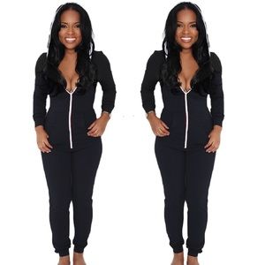 Zip up jumpsuit women's