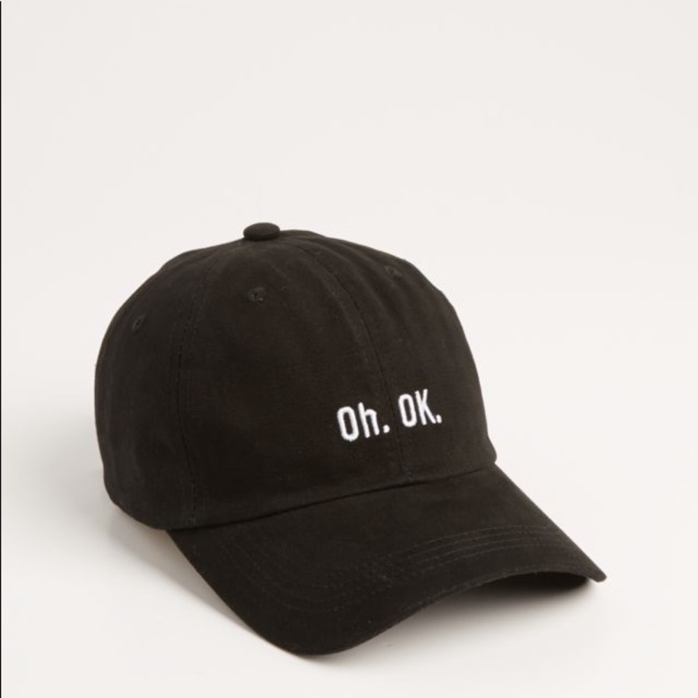 Rue 21 Black "Oh. Ok." Dad Hat