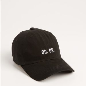 Rue 21 Black "Oh. Ok." Dad Hat