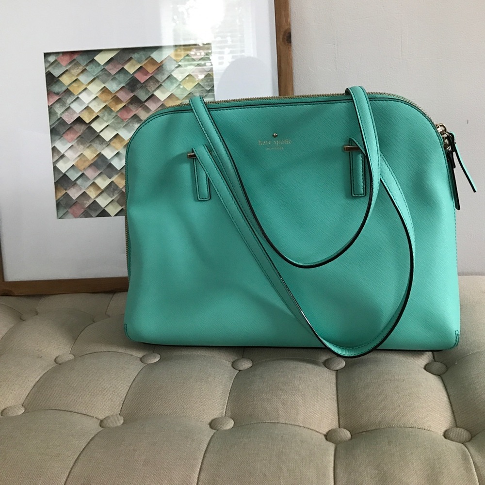 Bright Turquoise Kate Spade Handbag