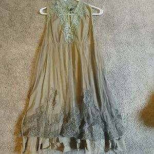 Modcloth (Ryu) High Collar Dress