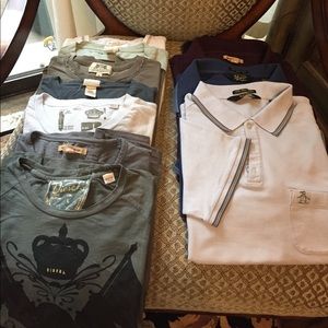 10 men's short sleeve shirts