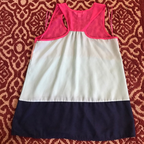 Racerback Color block Tank - Picture 2 of 2