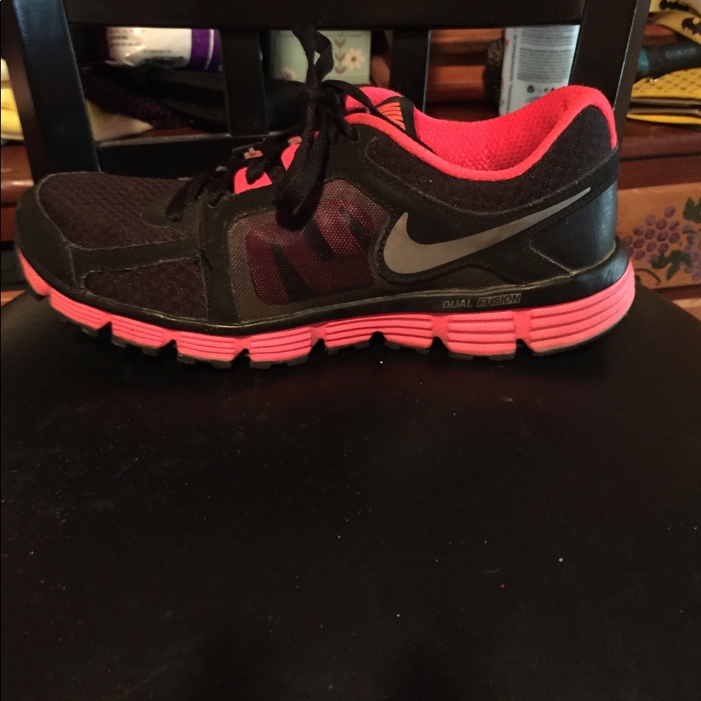 Nike athletic shoes.