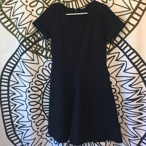 Deep navy j crew dress