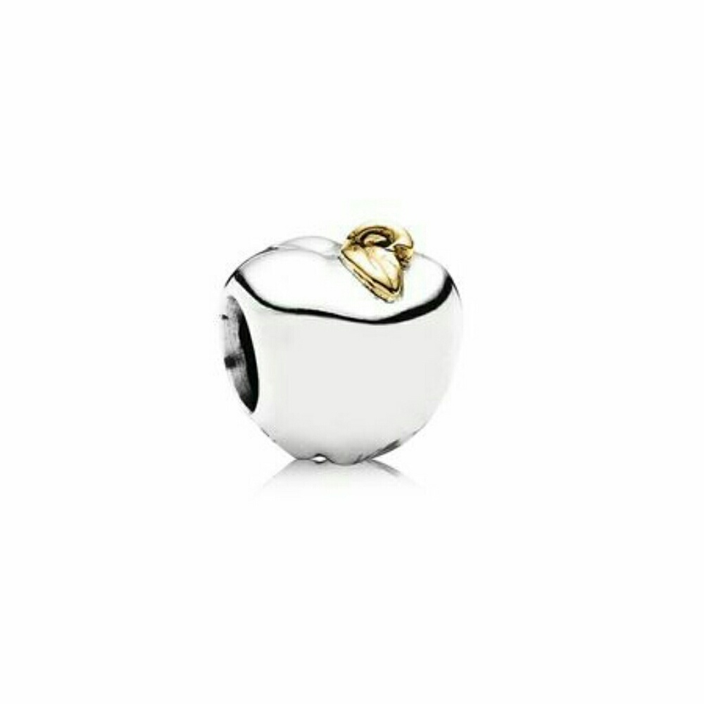 Pandora apple with 14k gold