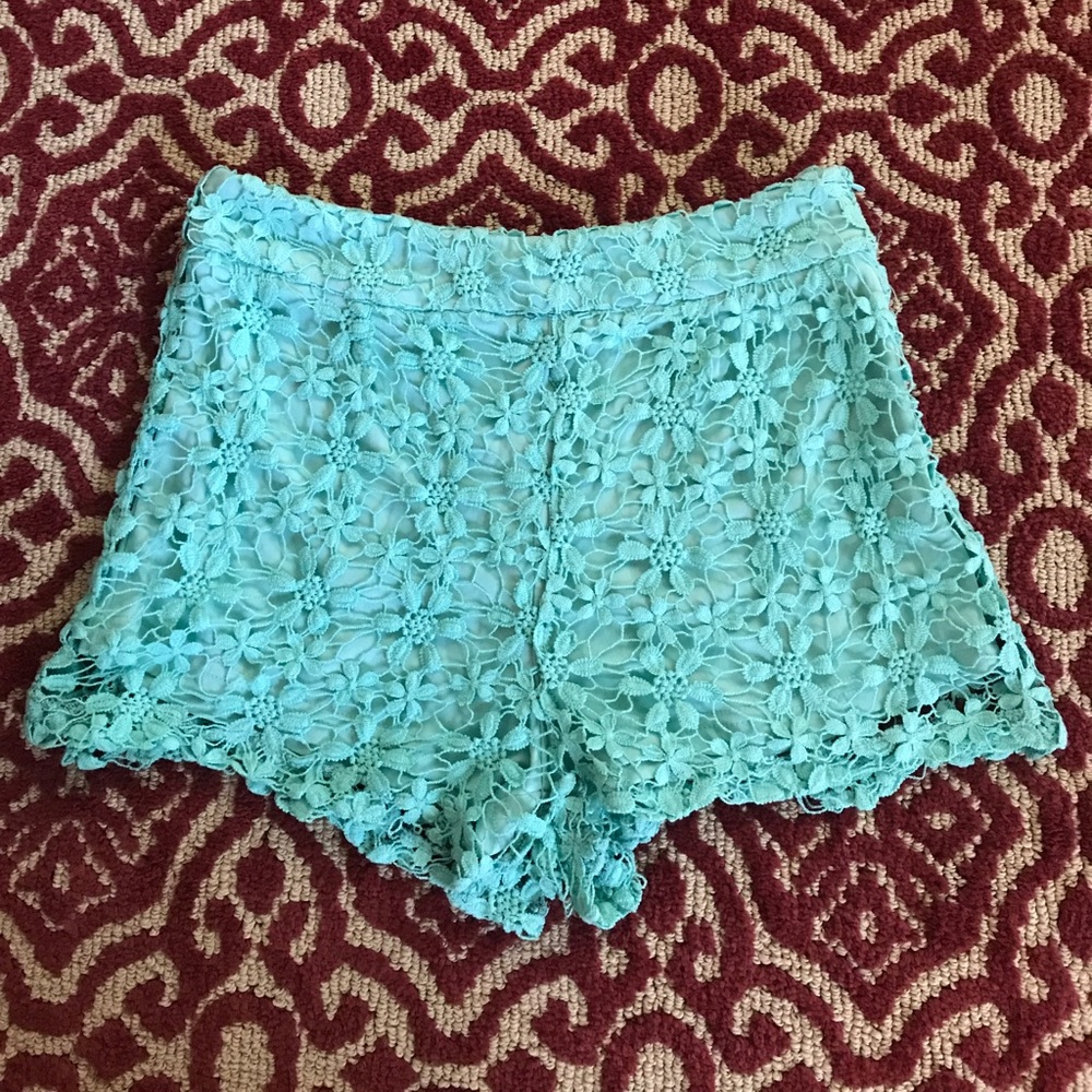 Dressy Lace Shorts