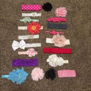20 piece baby headband bundle
