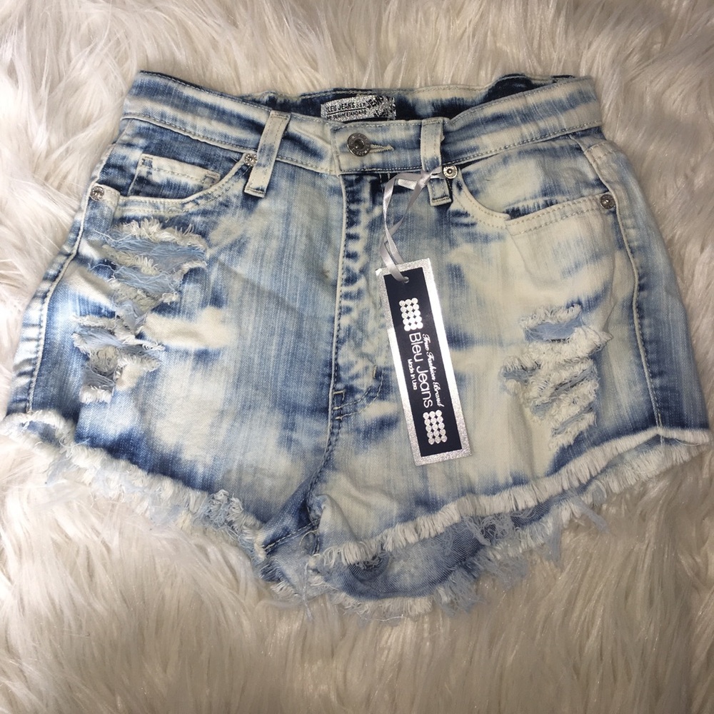 High waisted shorts
