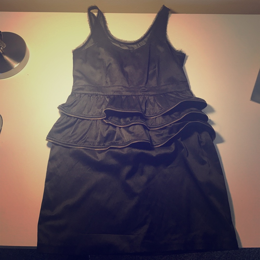 Black cocktail dress