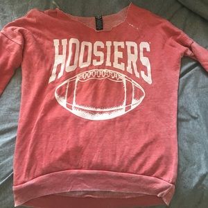 Red Hoosiers crewneck