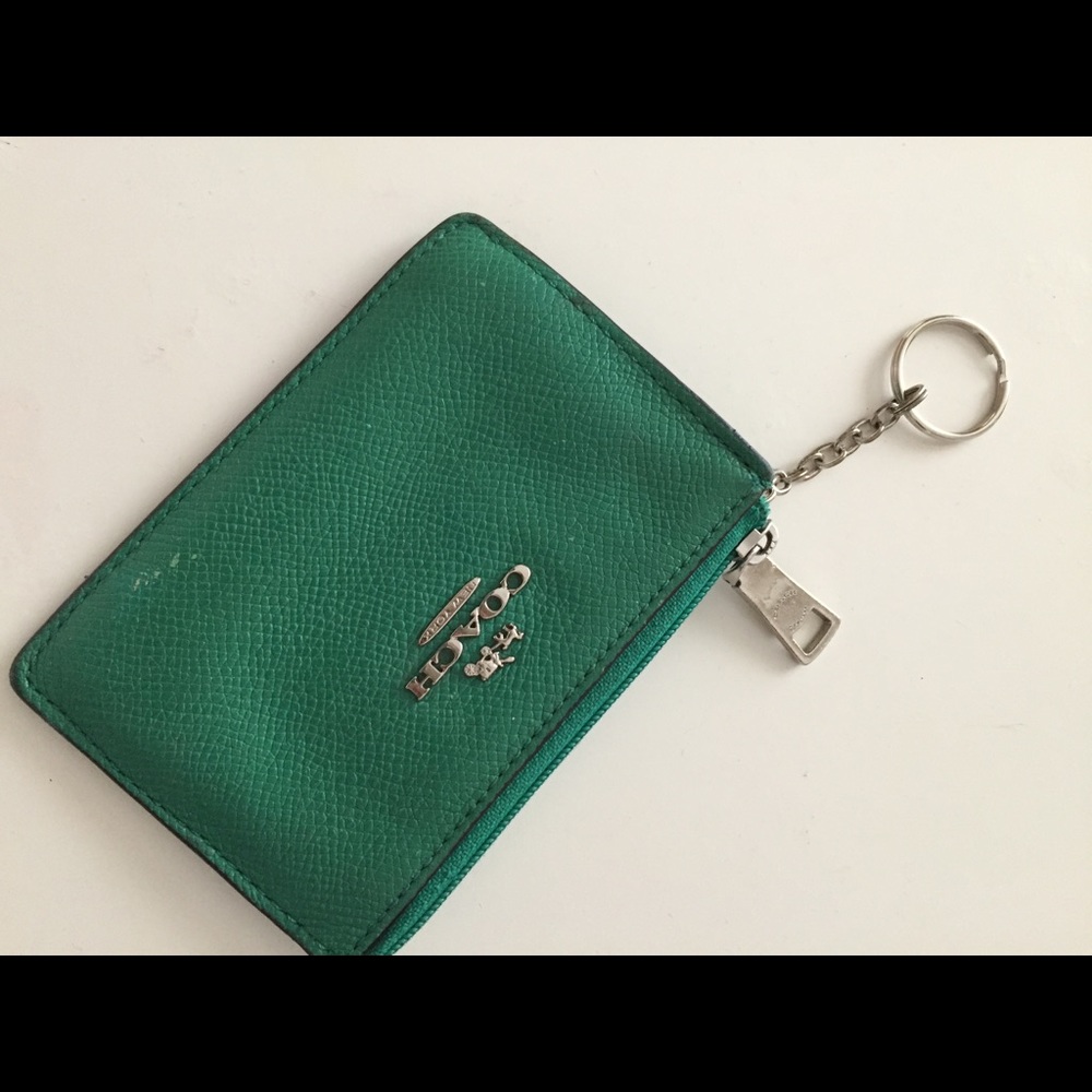 Coach mini wallet/coin purse