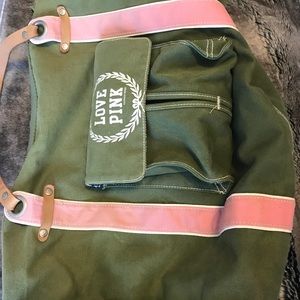 Discounted!! Victoria Secret Canvas Overnight Bag